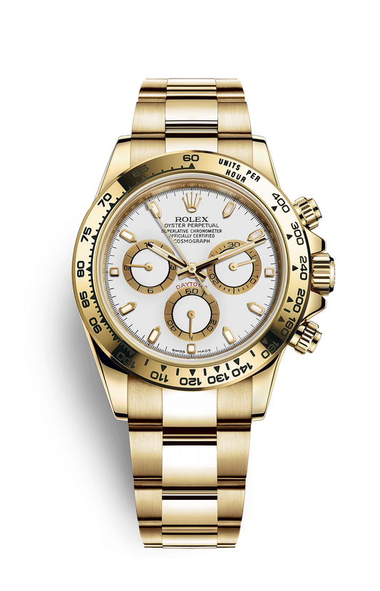 GOLD STEEL  WATCH-White Dial -40mm